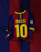 2010/11 Barcelone Domicile - Messi 10 (XL) - Iconic Football Shop