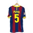 2010/11 Barcelone Domicile - Puyol 5 (M) - Iconic Football Shop