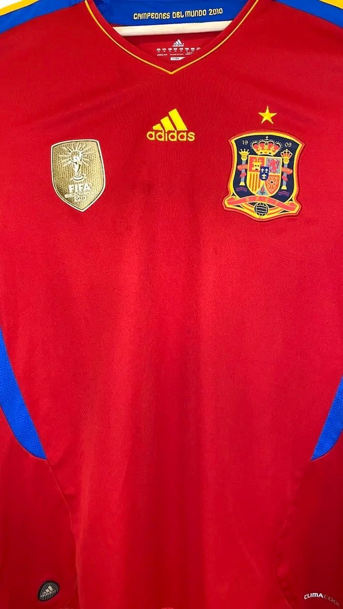 2010/11 Espagne Domicile (XL) - Iconic Football Shop