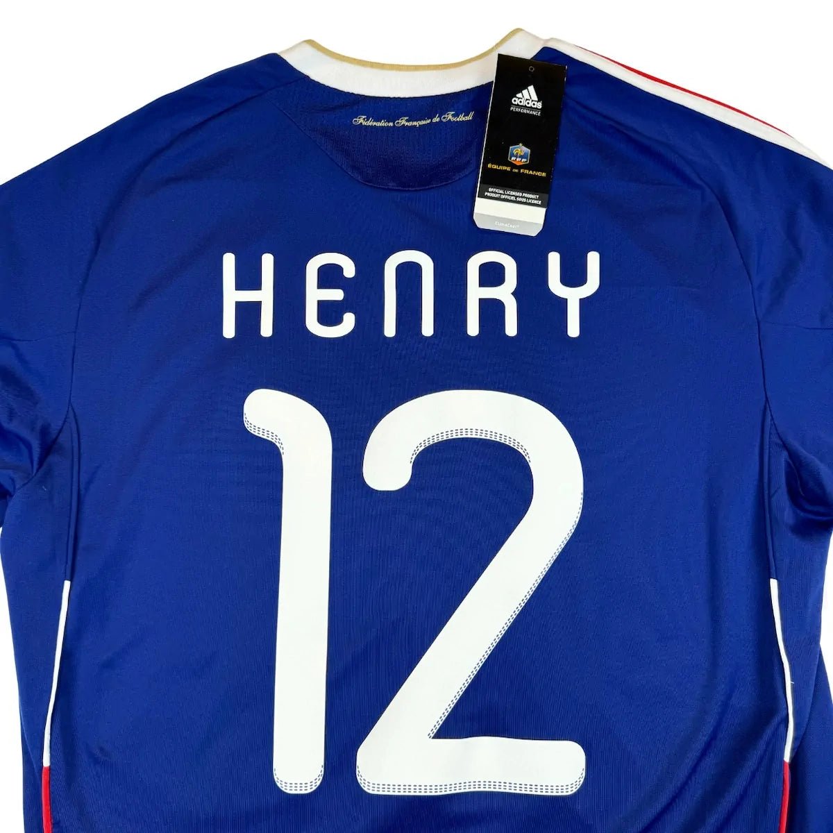 2010/11 France Domicile - Henry 12 (L) - Iconic Football Shop