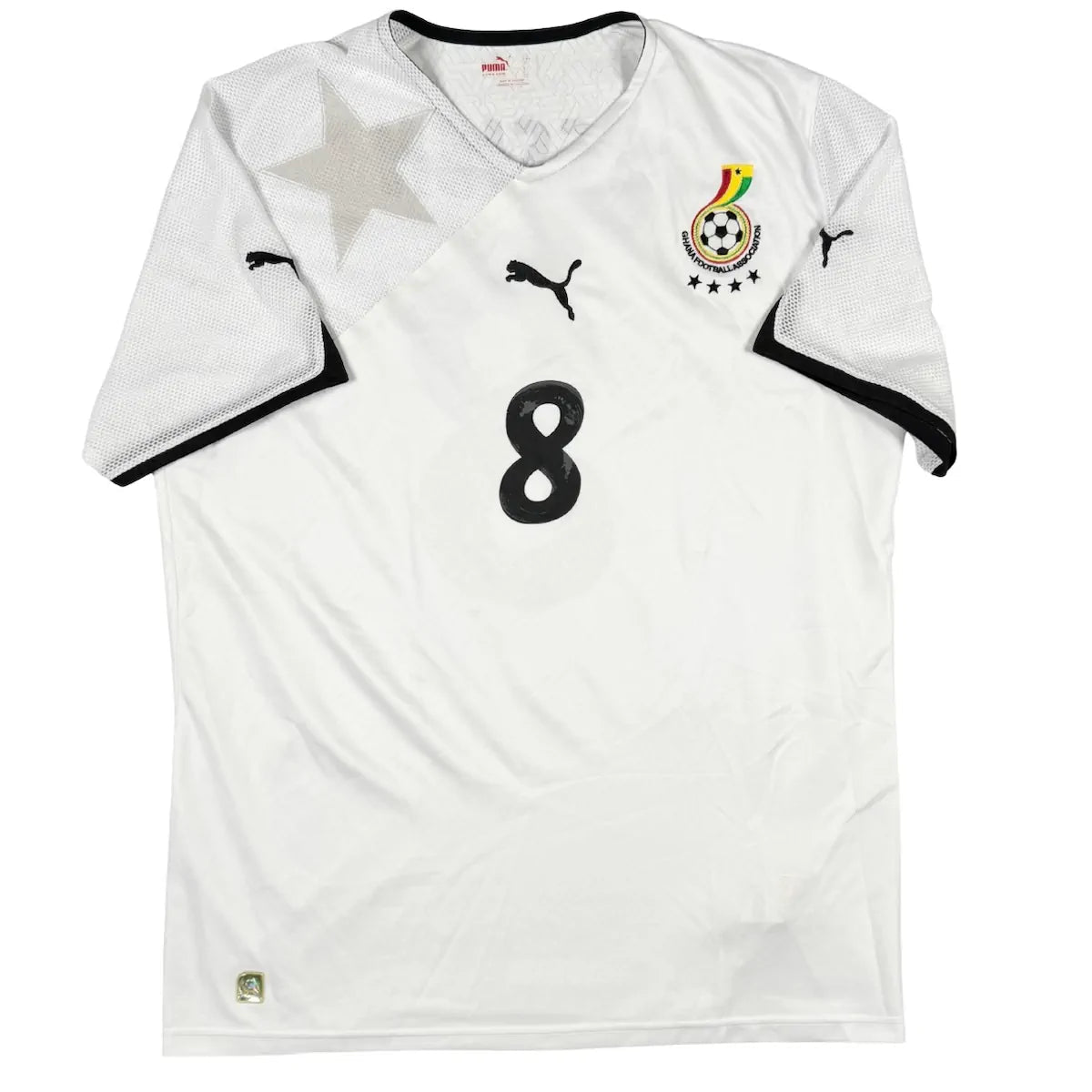 2010/11 Ghana Domicile - Essien 8 (L) - Iconic Football Shop