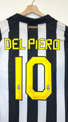2010/11 Juventus Domicile - Del Piero 10 (XL) - Iconic Football Shop