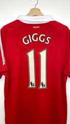 2010/11 Manchester United Domicile - Giggs 11 (L) - Iconic Football Shop