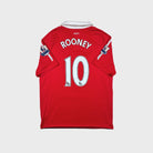 2010/11 Manchester United Domicile - Rooney 10 (L) - Iconic Football Shop