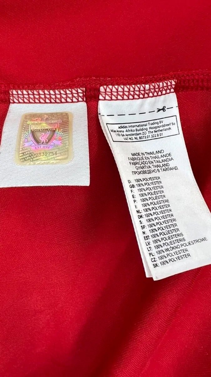 2010/12 Liverpool Domicile - Suarez 7 (L) - Iconic Football Shop