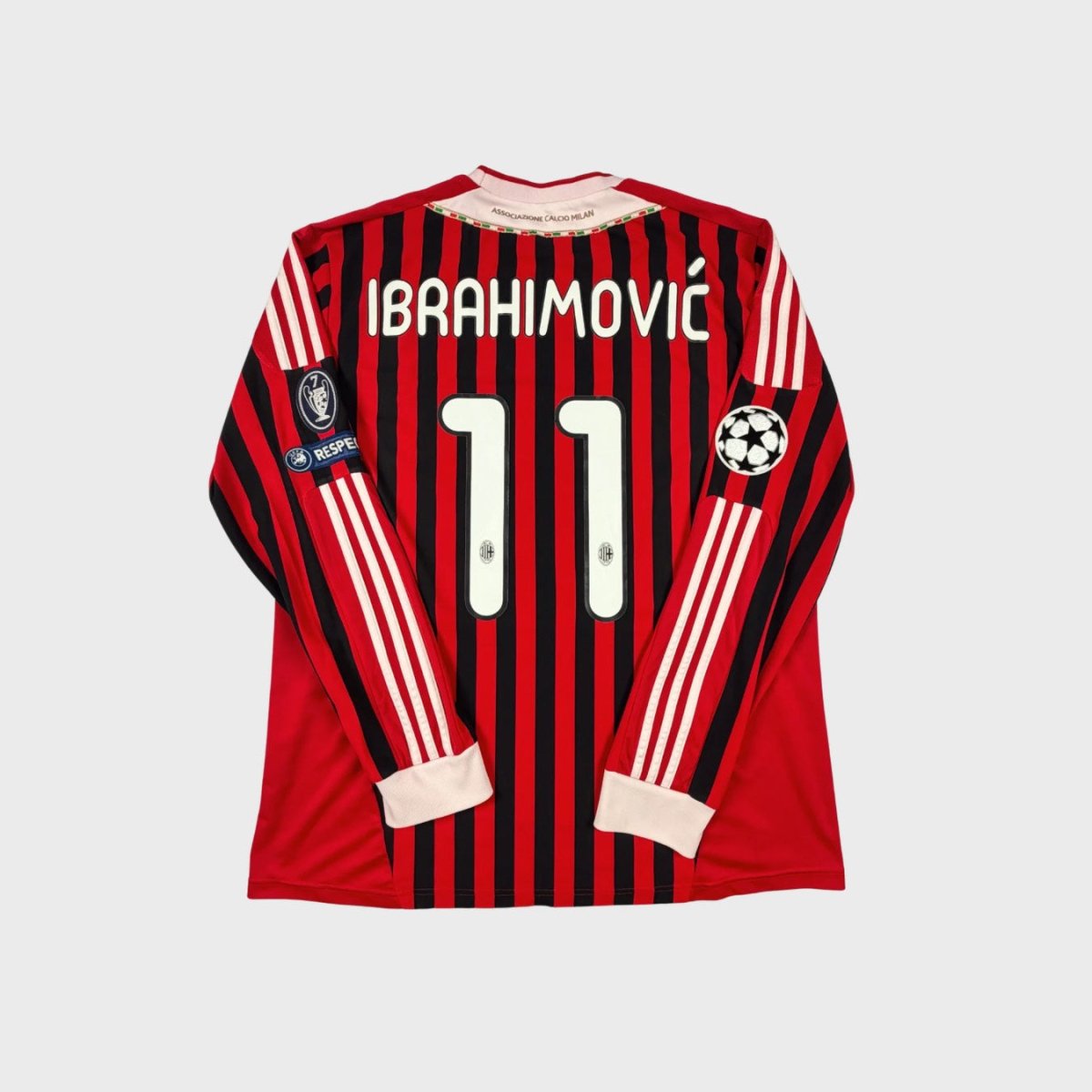 2011/12 AC Milan Domicile - Ibrahimovic 11 (XL) - Iconic Football Shop