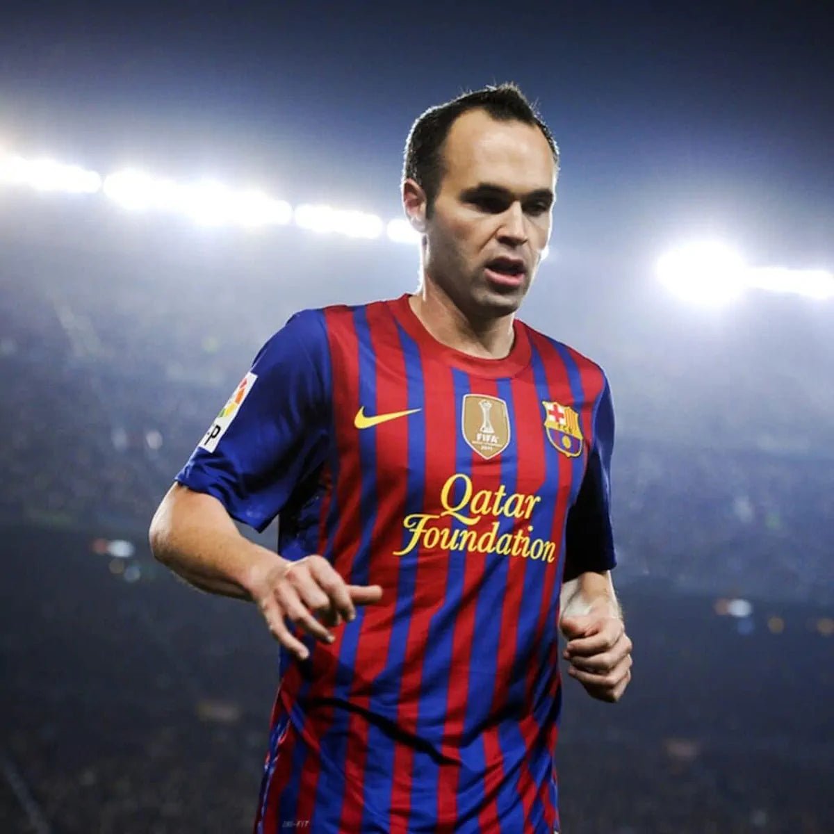 2011/12 Barcelone Domicile - A.Iniesta 8 (L) - Iconic Football Shop