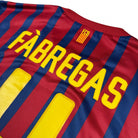 2011/12 Barcelone Domicile - Fabregas 4 (L) - Iconic Football Shop