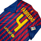 2011/12 Barcelone Domicile - Fabregas 4 (L) - Iconic Football Shop