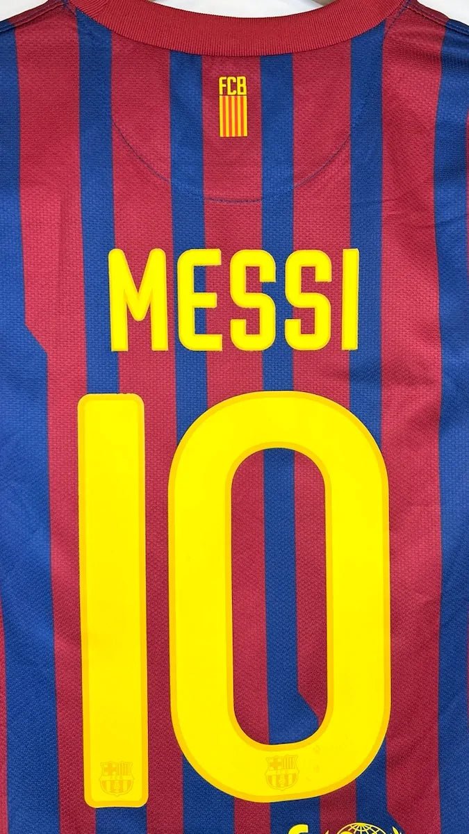 2011/12 Barcelone Domicile - Messi 10 (M) - Iconic Football Shop