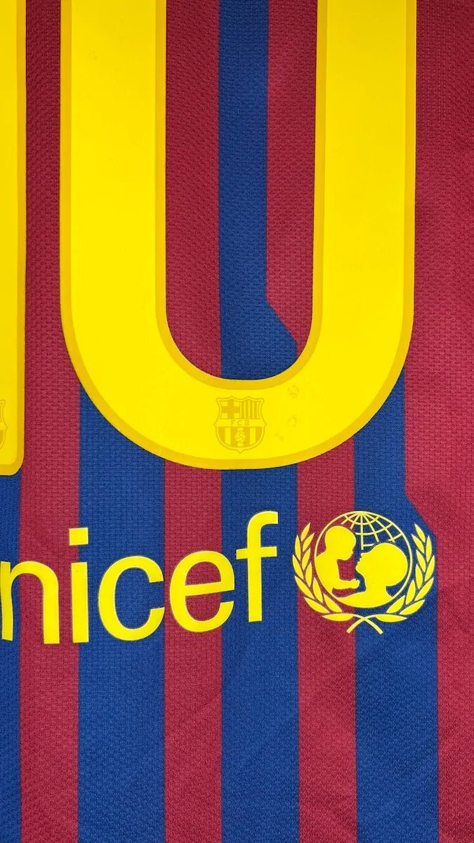 2011/12 Barcelone Domicile - Messi 10 (M) - Iconic Football Shop