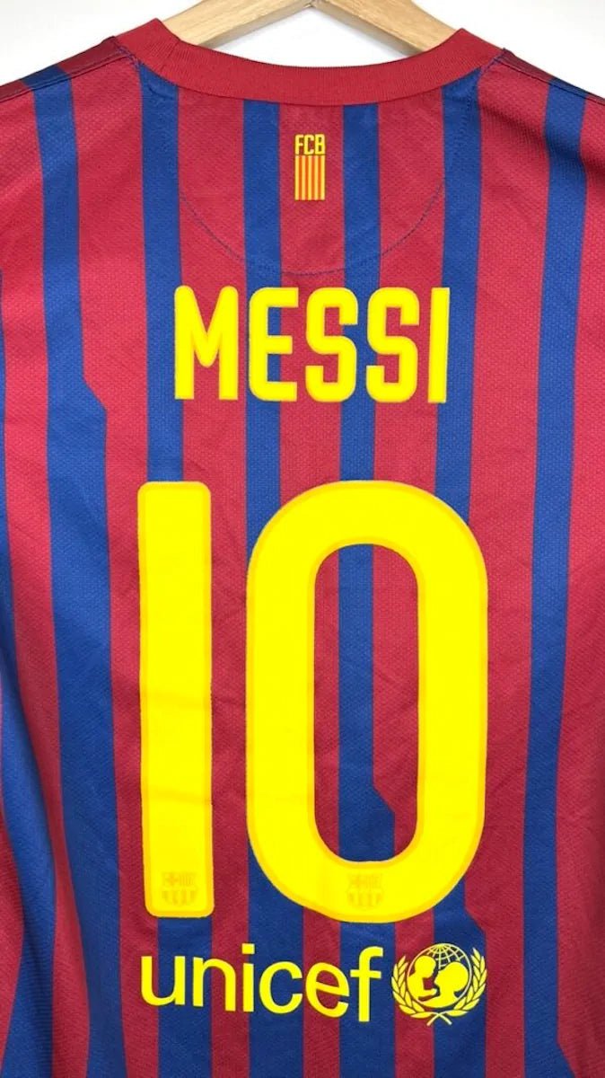 2011/12 Barcelone Domicile - Messi 10 (S) - Iconic Football Shop