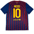 2011/12 Barcelone Domicile - Messi 10 (XL) - Iconic Football Shop