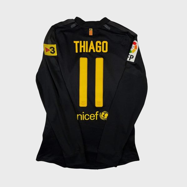 2011/12 Barcelone Extérieur - Thiago 11 *PRÉPARÉ* (M) - Iconic Football Shop