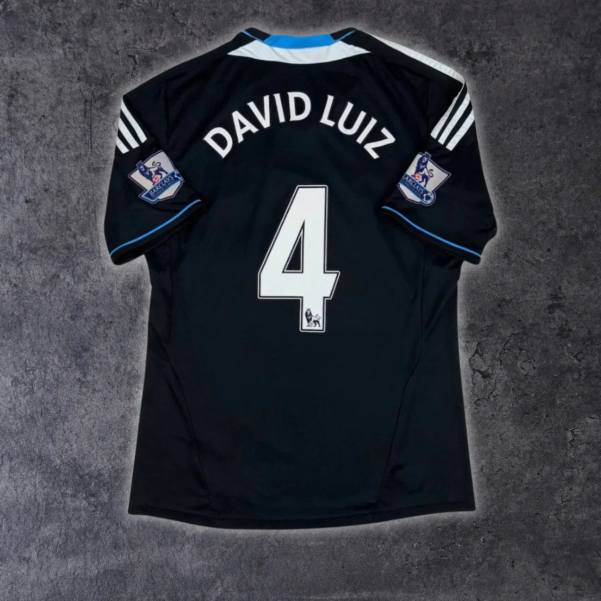2011/12 Chelsea Extérieur - David Luiz 4 (M) - Iconic Football Shop
