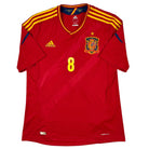 2011/12 Espagne Domicile - Xavi 8 (L) - Iconic Football Shop