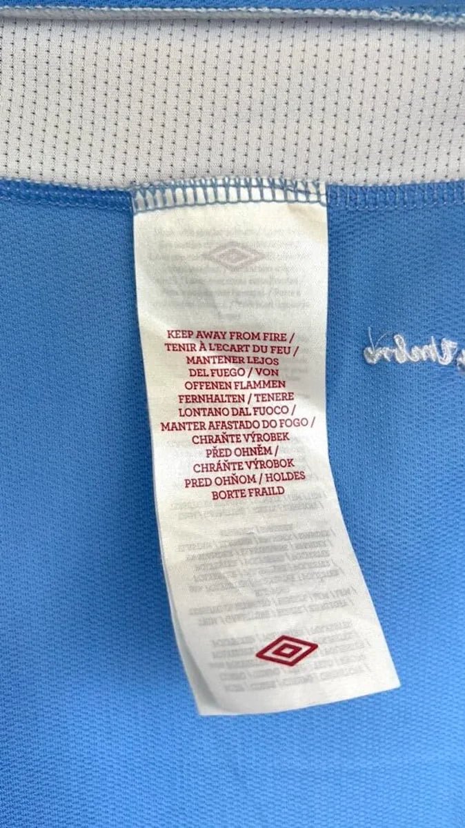 2011/12 Manchester City Domicile - Kun Agüero 16 (XL) - Iconic Football Shop