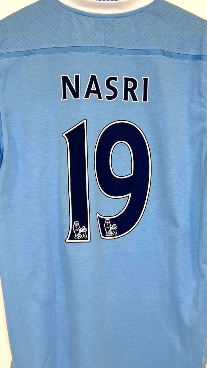 2011/12 Manchester City Domicile - Nasri 19 (L) - Iconic Football Shop