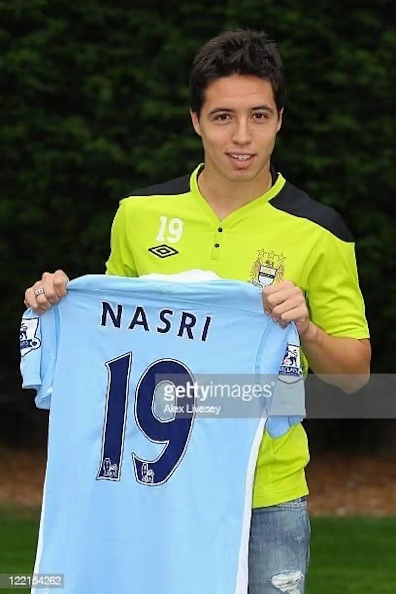 2011/12 Manchester City Domicile - Nasri 19 (L) - Iconic Football Shop