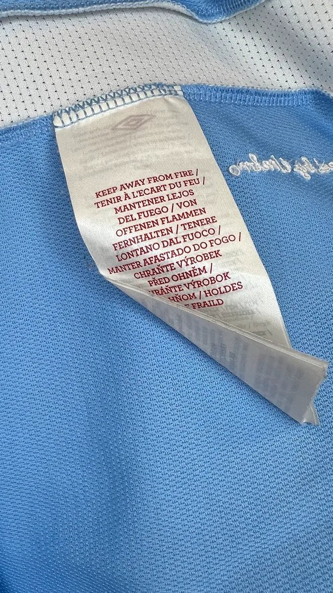 Maillot Domicile Manchester City Nasri 2011-2012 Umbro Taille S