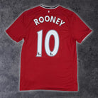 2011/12 Manchester United Domicile - Rooney 10 (L) - Iconic Football Shop