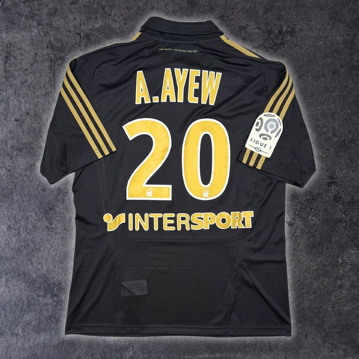 2011/12 OM Fourth - A.Ayew 20 (L) - Iconic Football Shop