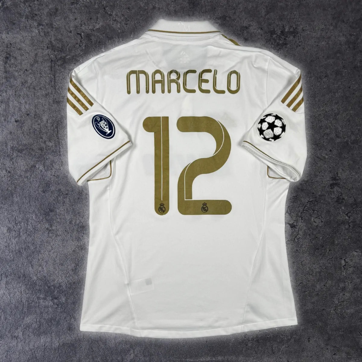 2011/12 Real Madrid Domicile - Marcelo 12 *CHAMPIONS LEAGUE* (L) - Iconic Football Shop
