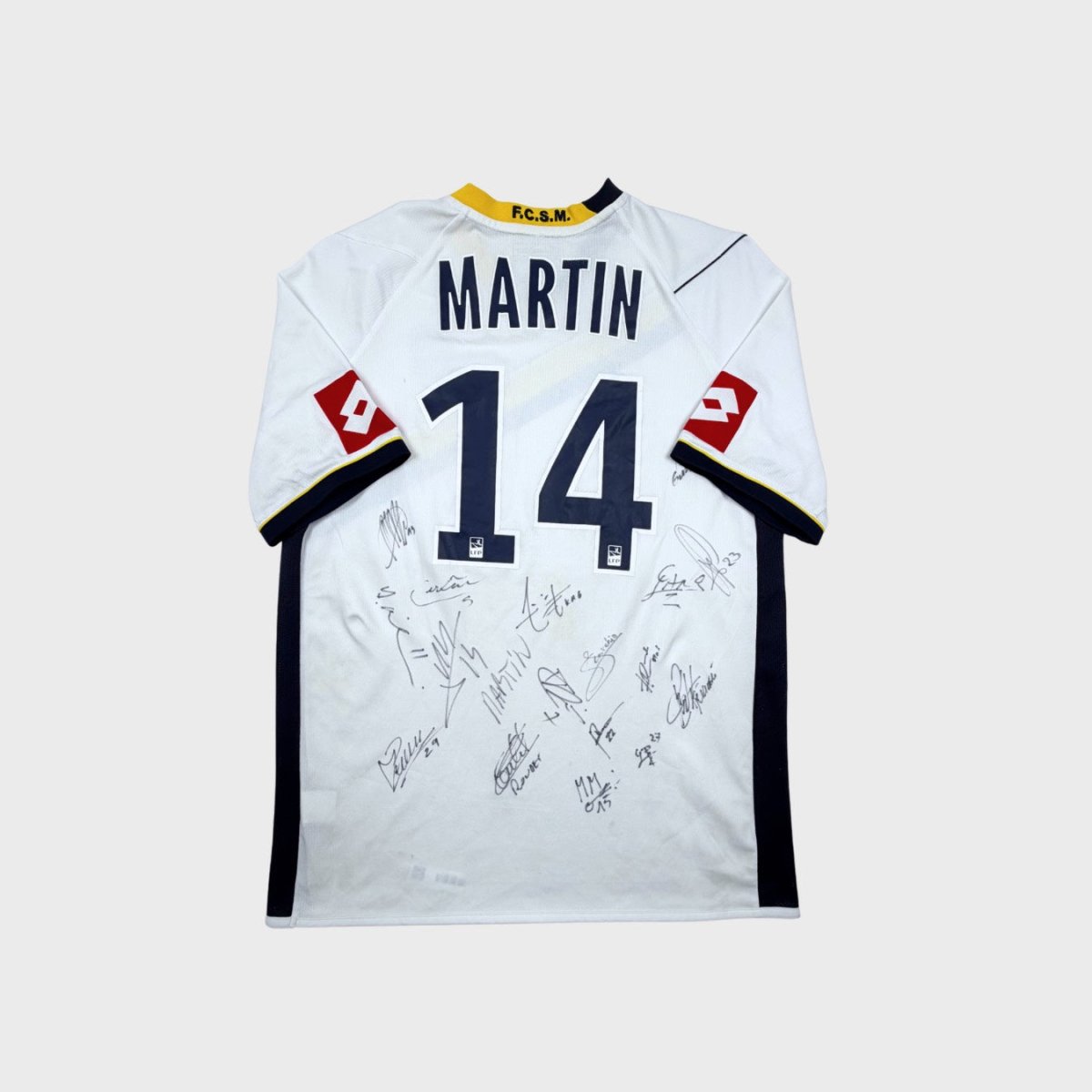 2011/12 Sochaux Extérieur - Martin 14 *SIGNÉ* (M) - Iconic Football Shop
