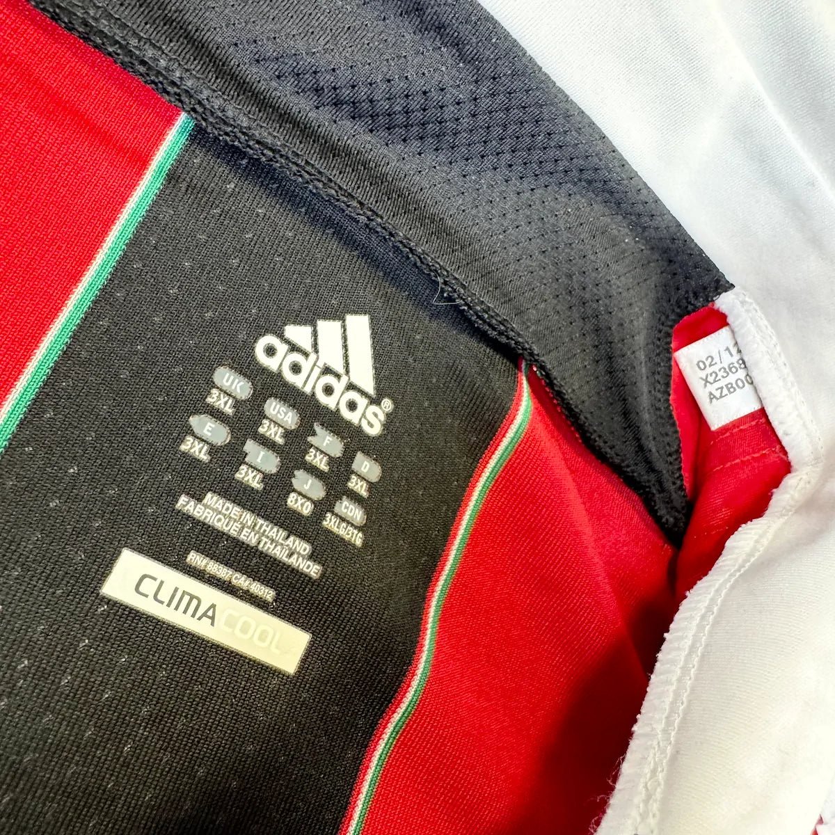 2012/13 AC Milan Domicile (3XL) - Iconic Football Shop