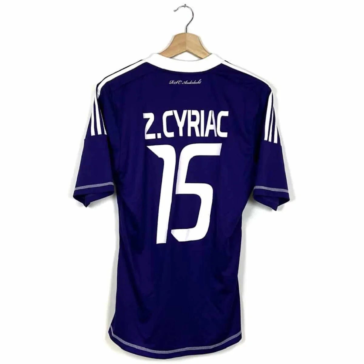 2012/13 Anderlecht Domicile - Z.Cyriac 15 (M) - Iconic Football Shop