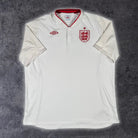 2012/13 Angleterre Domicile (2XL) - Iconic Football Shop