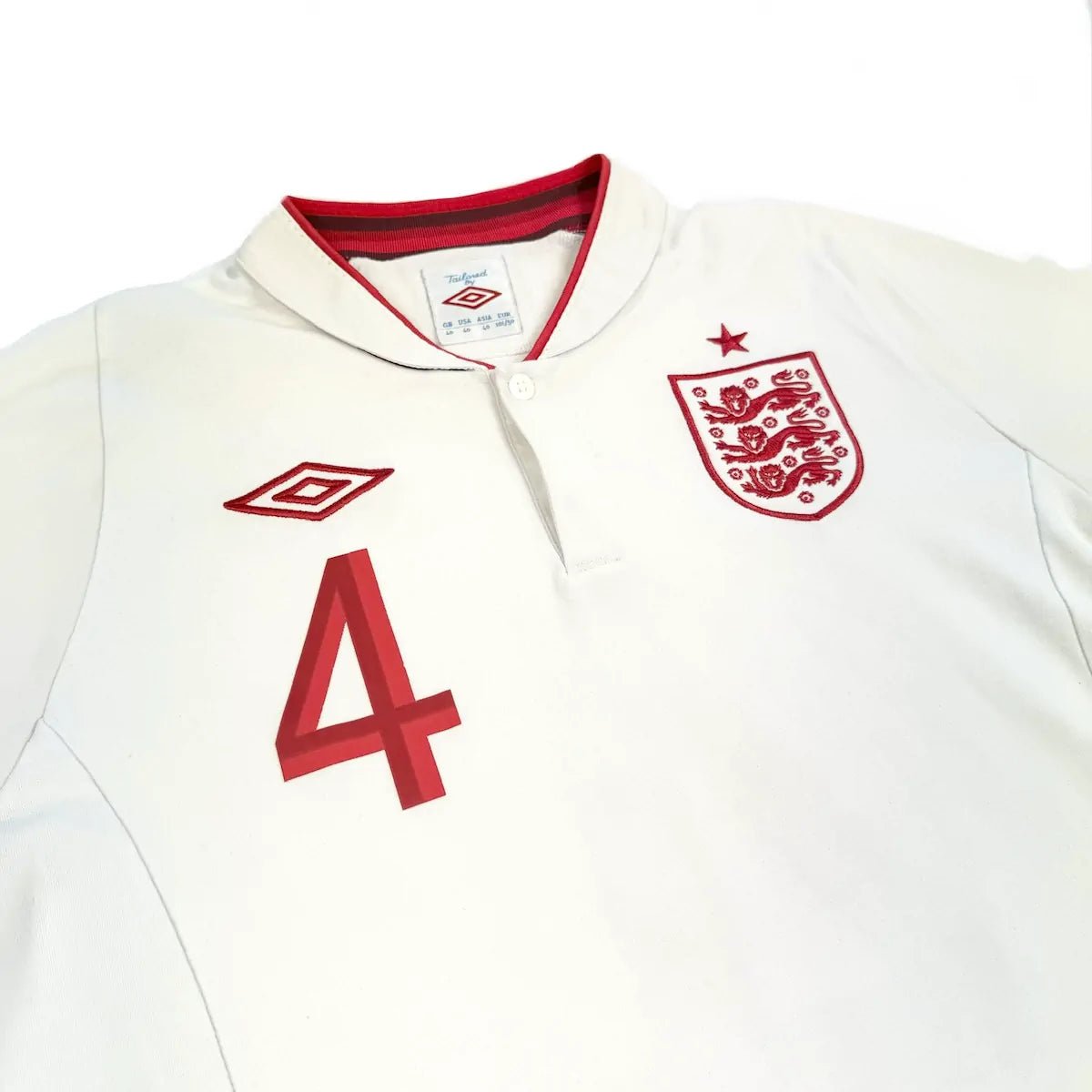 2012/13 Angleterre Domicile - Wilshere 4 (M) - Iconic Football Shop