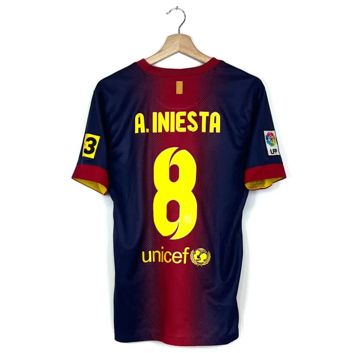 2012/13 Barcelone Domicile - A.Iniesta 8 (S) - Iconic Football Shop
