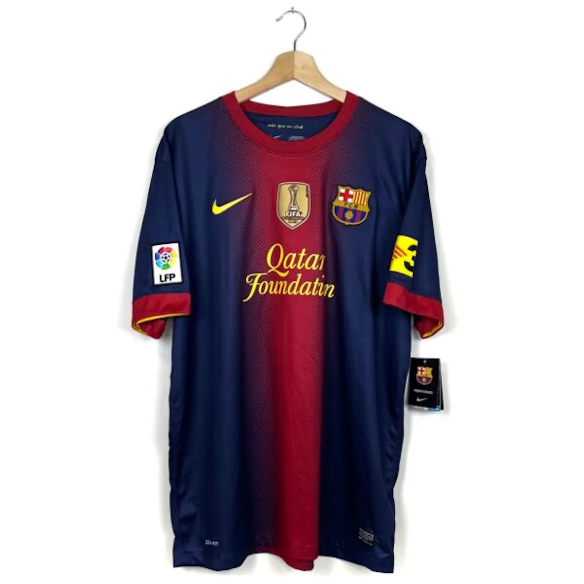 2012/13 Barcelone Domicile - A.Iniesta 8 (XL) - Iconic Football Shop