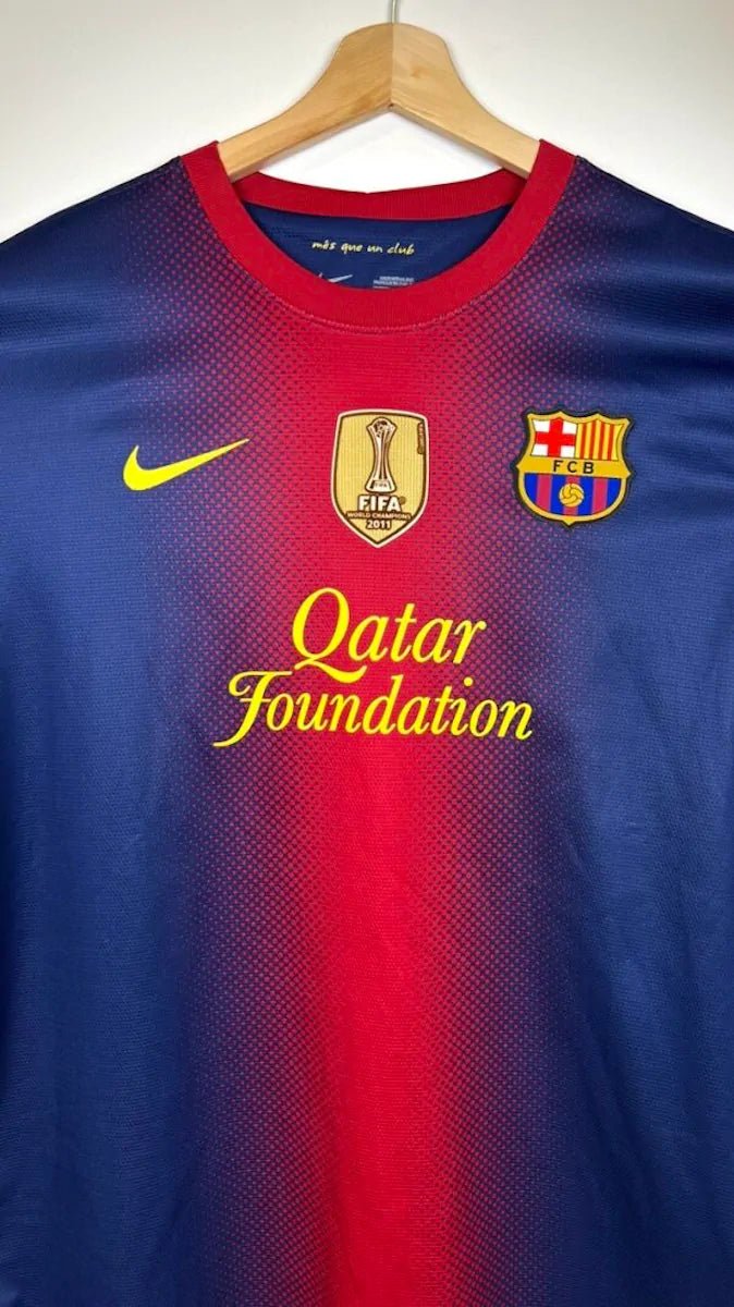 2012/13 Barcelone Domicile - A.Iniesta 8 (XL) - Iconic Football Shop