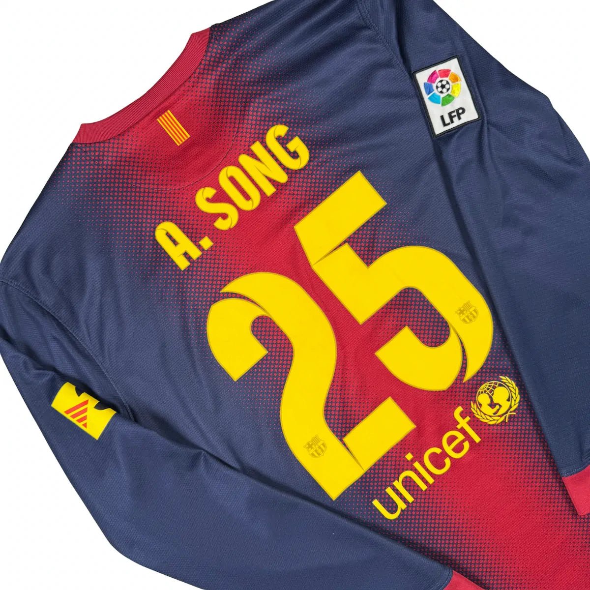 2012/13 Barcelone Domicile - A.Song 25 (L) - Iconic Football Shop