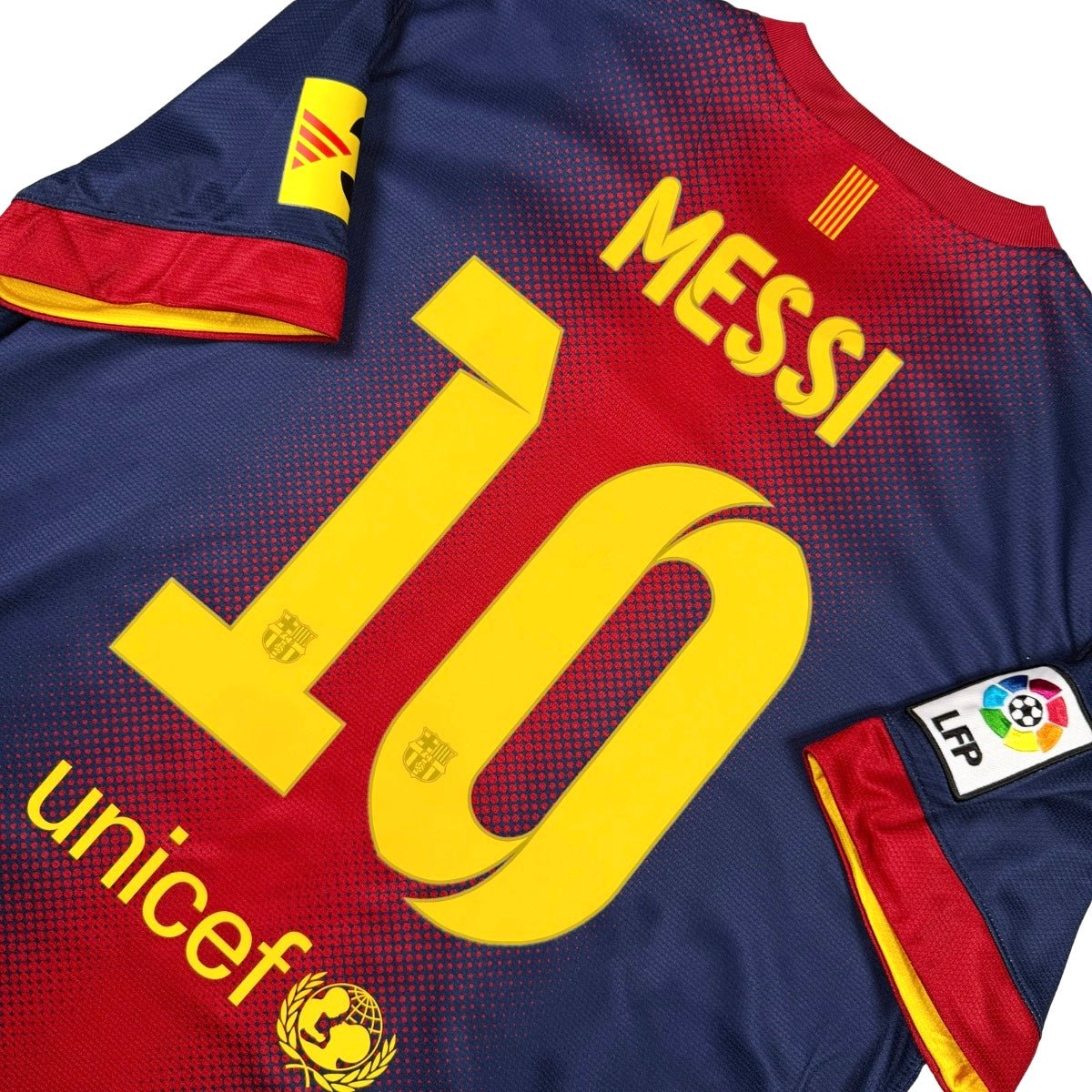 2012/13 Barcelone Domicile - Messi 10 (L) - Iconic Football Shop