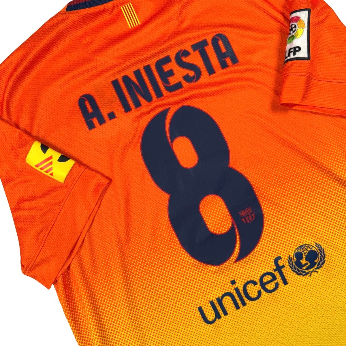 2012/13 Barcelone Extérieur - Iniesta 8 (L) - Iconic Football Shop