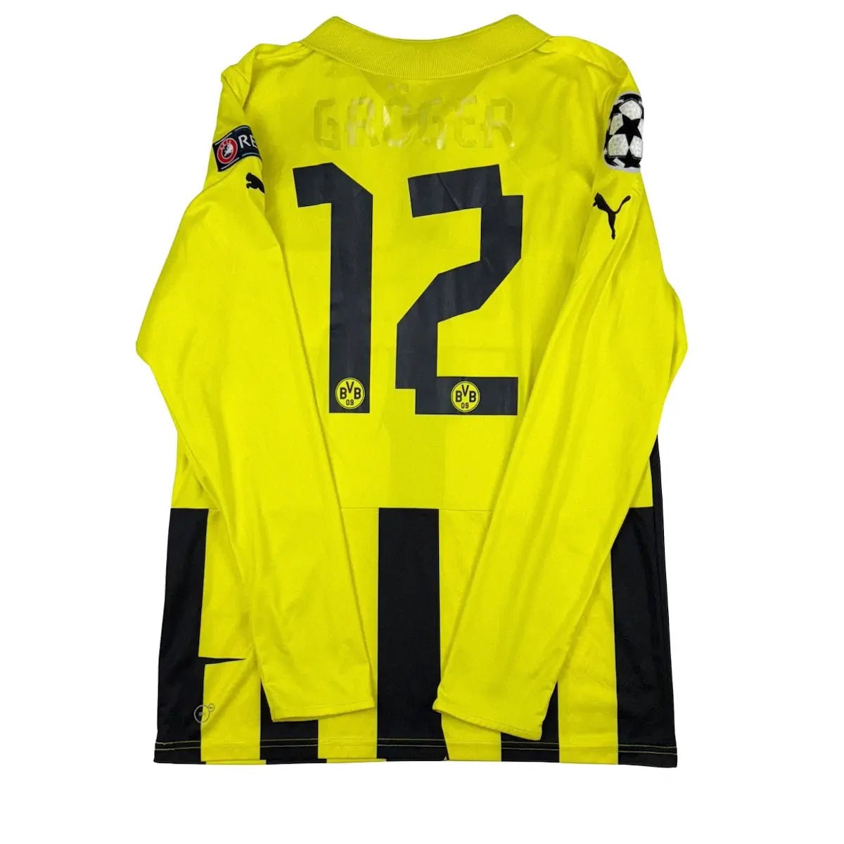 2012/13 Dortmund Domicile - Gröger 12 *CHAMPIONS LEAGUE* (L) - Iconic Football Shop