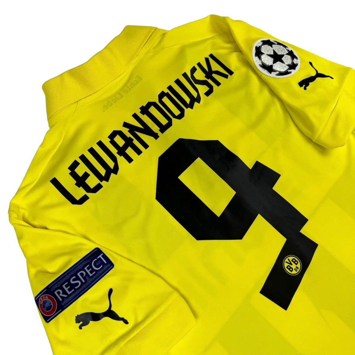 2012/13 Dortmund Domicile - Lewandowski 9 *PRO / CHAMPIONS LEAGUE* (L) - Iconic Football Shop
