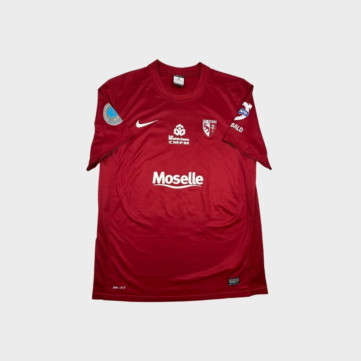 2012/13 FC Metz Domicile - Proment 12 *PRÉPARÉ / PORTÉ* (L) - Iconic Football Shop