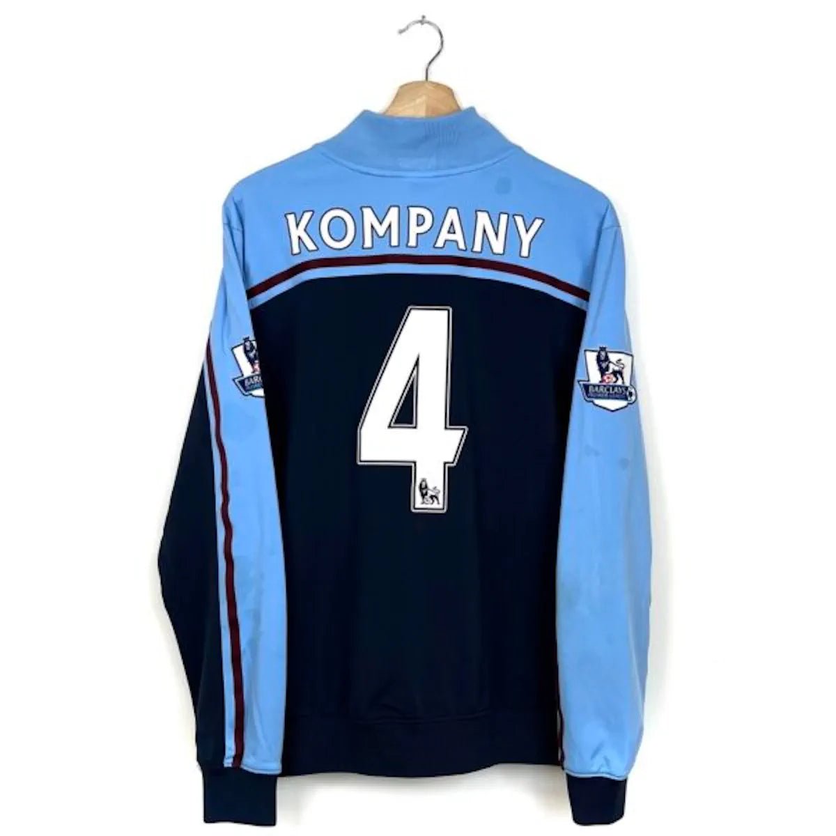 2012/13 Manchester City Veste - Kompany 4 (L) - Iconic Football Shop