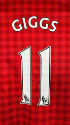 2012/13 Manchester United Domicile - Giggs 11 (S) - Iconic Football Shop