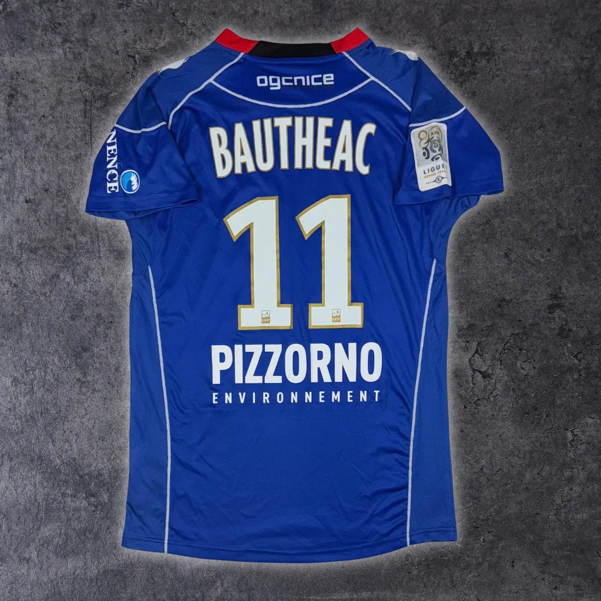 2012/13 OGC Nice Third - Bautheac 11 *PRÉPARÉ / PORTÉ* (XL) - Iconic Football Shop