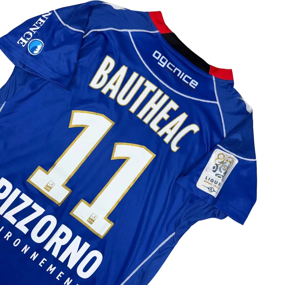 2012/13 OGC Nice Third - Bautheac 11 *PRÉPARÉ / PORTÉ* (XL) - Iconic Football Shop