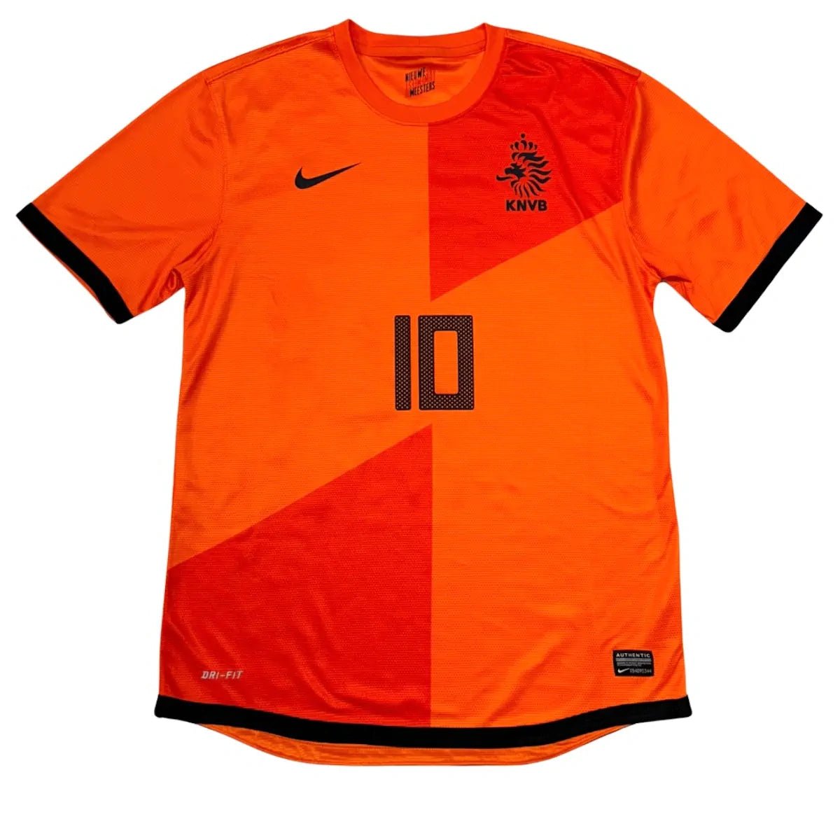 Maillot De Foot Vintage Pays-Bas Domicile 2012 - #10 Wesley Sneijder - Taille M Homme