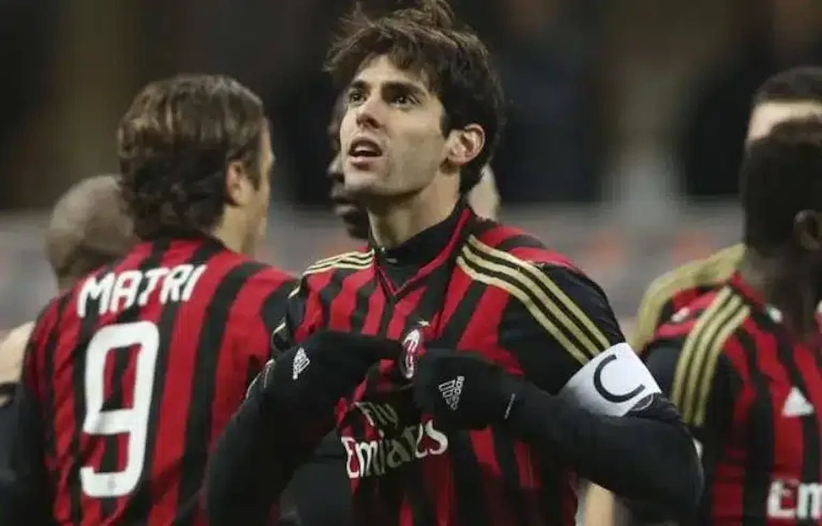 Maillot Milan AC extérieur N°22 KAKA 2013-2014