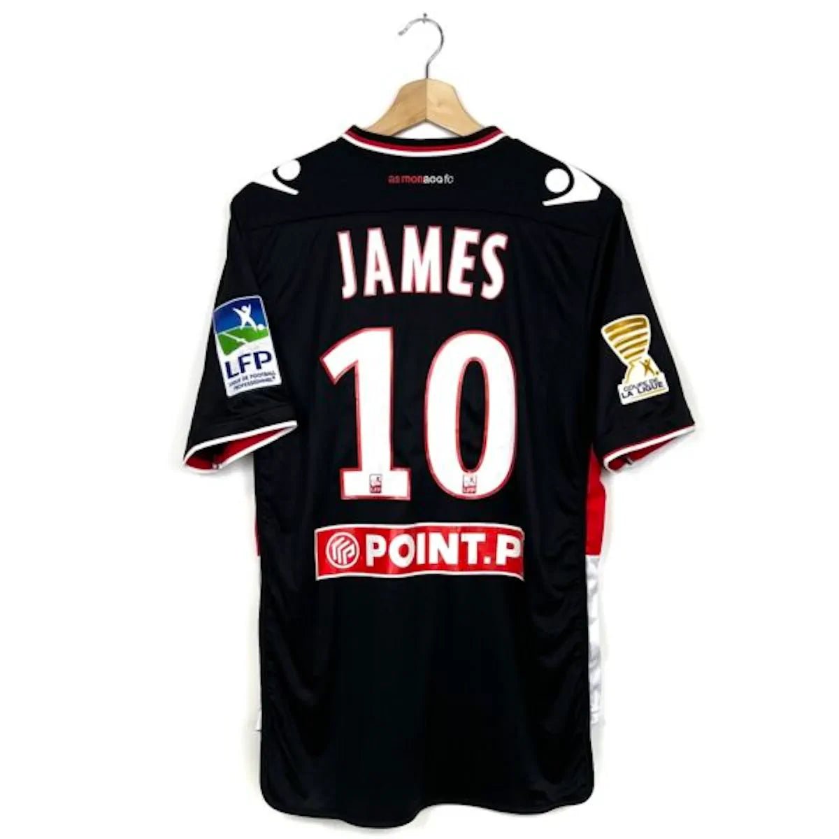 2013/14 AS Monaco Extérieur - James 10 *PORTÉ* (M) - Iconic Football Shop