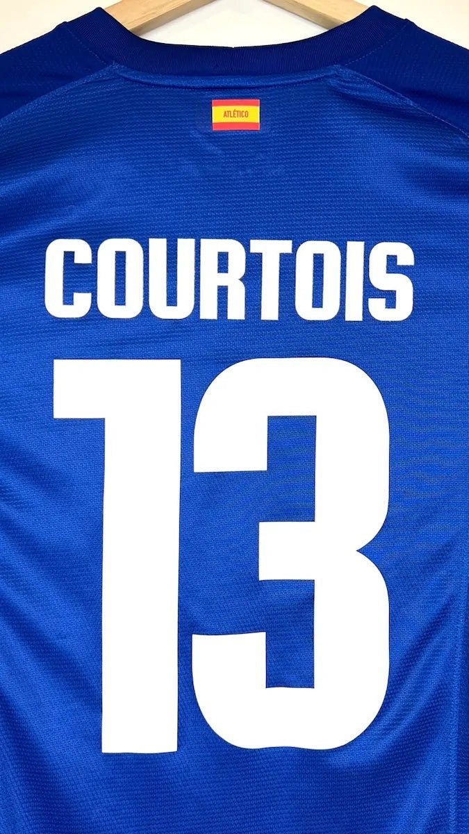 2013/14 Atlético Madrid Goal Keeper - Courtois 13 *SIGNÉ* (S) - Iconic Football Shop