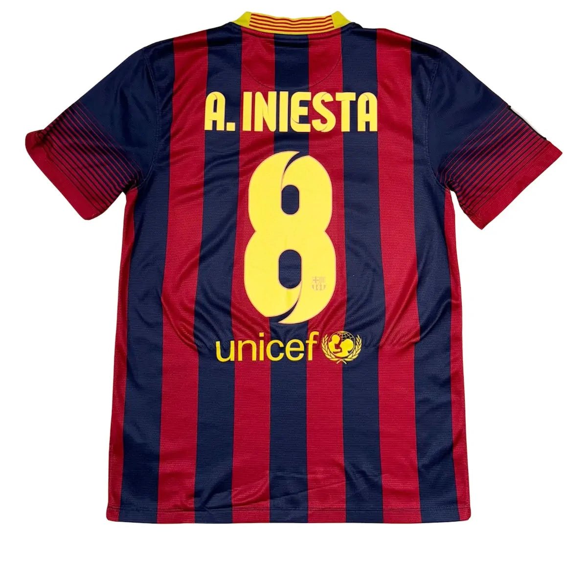 2013/14 Barcelone Domicile - A.Iniesta 8 (S) - Iconic Football Shop